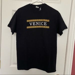 Versace inspired shirt that says Venice
